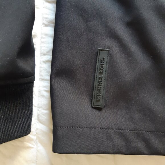 Michael Kors Tigres Hooded Black Jacket - Picture 7 of 15